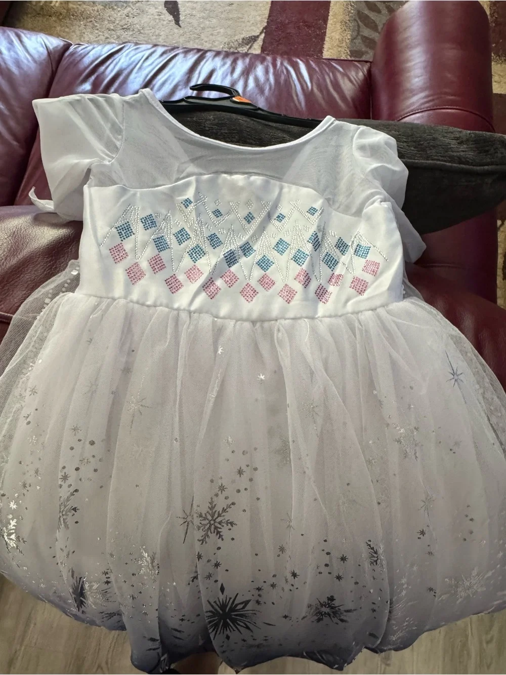 Disney Elsa  Sparkle Princess Costume Dress for Kids